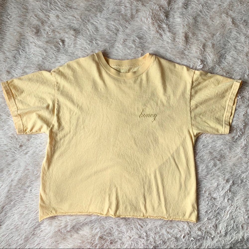 brandy melville honey boxy t-shirt